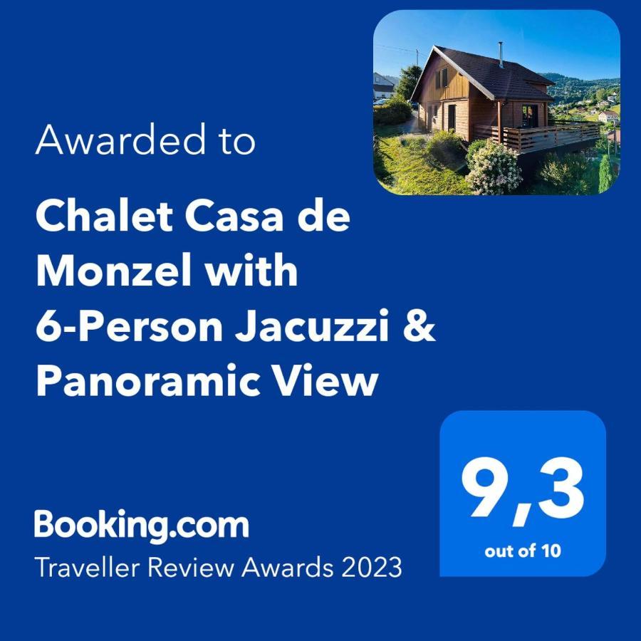 Casa De Monzel With 6-Person Jacuzzi & Panoramic View Villa La Bresse Dış mekan fotoğraf